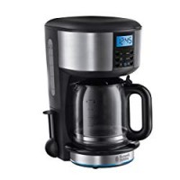 Russell Hobbs Buckingham 20680-56 Macchina Caffè, 1000 Watt, Acciaio Inossidabile, Nero