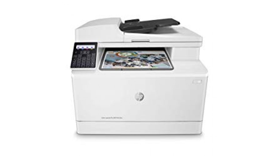 HP Stampanti Laser Pro M181fw Stampante Color LaserJet Multifunzione, Bianco
