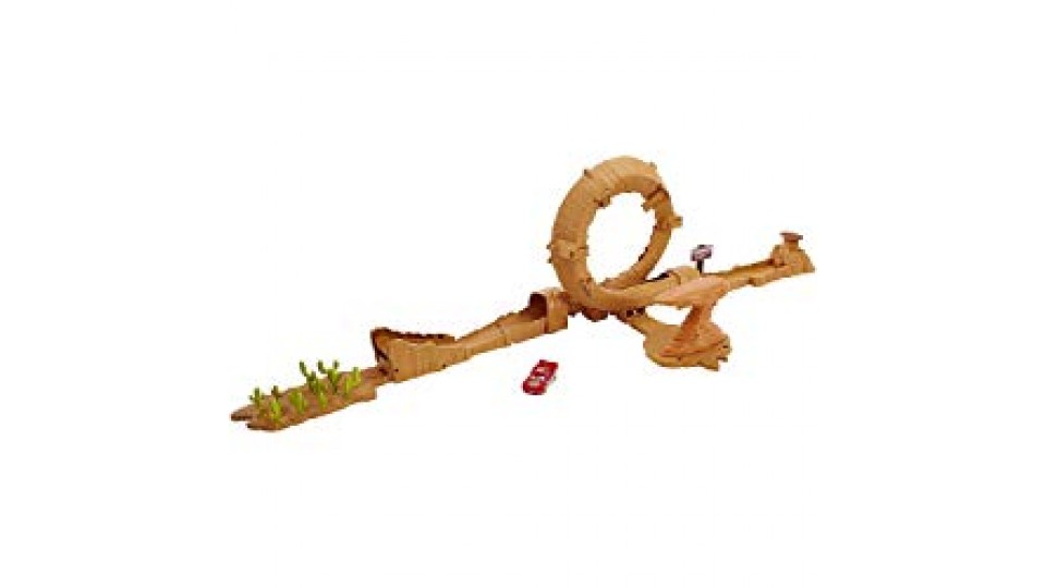 Disney - Cars 3 DVF40 Pista Picco Willy, Trasformabile