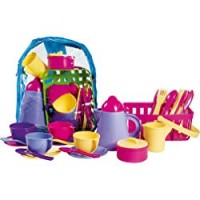 Falomir Picnic, Set in Comodo Zainetto Portatutto, Multicolore
