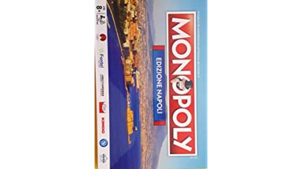 Winning Moves 31110 Gioco da Tavolo - Monopoly Città di Napoli Edizione da Collezione