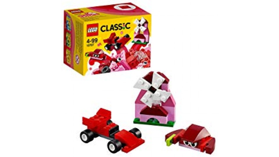 LEGO Classic 10707 - Set Costruzioni Scatola della Creatività, Rossa