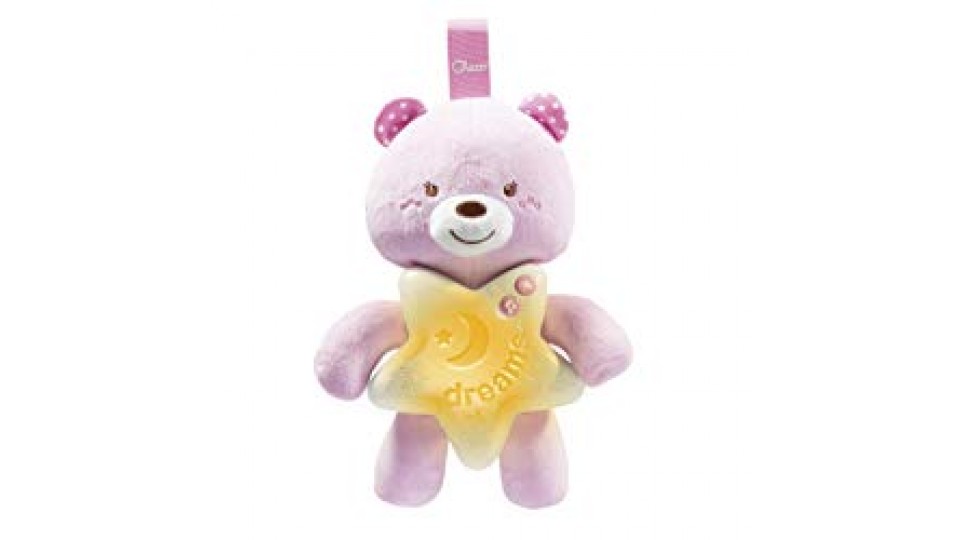 Chicco 00009156100000 - Gioco First Dreams Bear Panel, Rosa