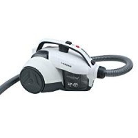 Hoover Lander LA 10 Aspirapolvere a Traino senza Sacco Bianco/Grigio Traslucido