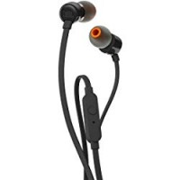JBL T110 Intra-Auricolari con Comando e Microfono Universale, Nero