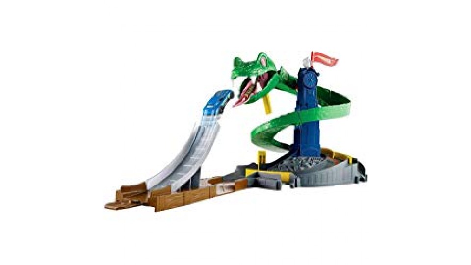 Hot Wheels Attacco al Cobra Playset per Stimolare Immaginazione e Creatività dei Bambini di 4 + Anni, Include una Macchinina, FNB20