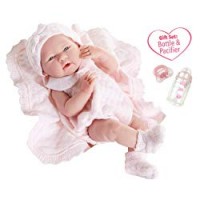 Berenguer 18053 Bambola Neonato con Copertina, Caucasico