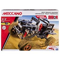 Meccano - Multi Modello da 25 Veicolo Fuoristrada Motorizzato, 406 pezzi, 6037616