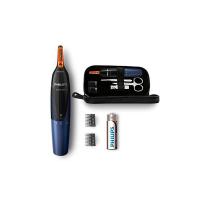 Philips NT5180/15 Serie 5000 Rifinitore di Precisionee per Naso, Orecchie e Sopracciglia con Set Manicure, Tecnologia ProtecTub