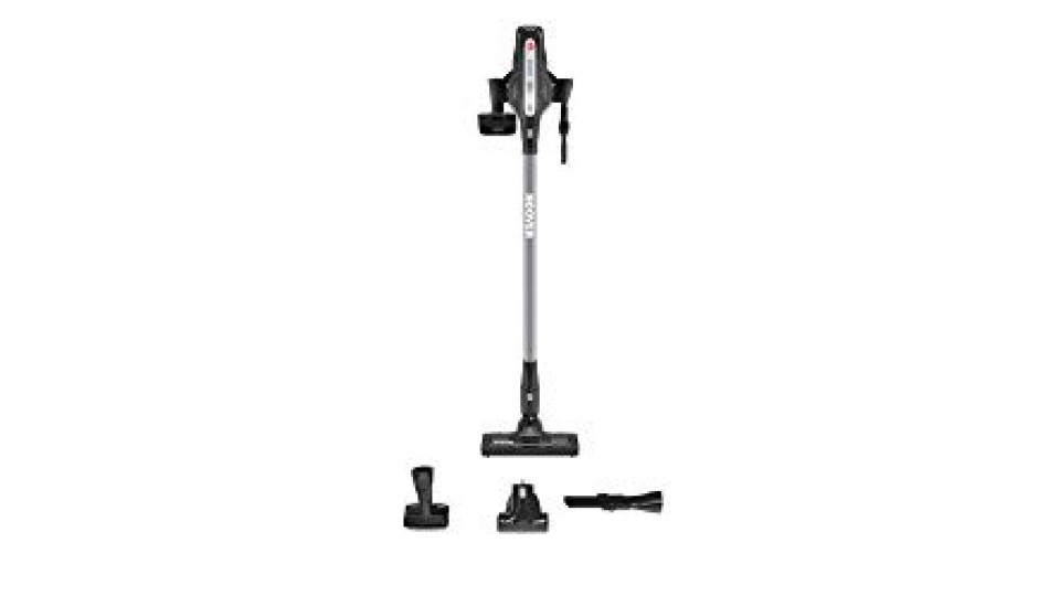 Hoover H-Free HF18HPT 011 Home & Pets Scopa Ricaricabile Senza Filo 2 in 1, Grigio Titanio
