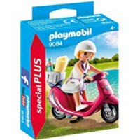 Playmobil 9084 - Ragazza con Scooter, Multicolore