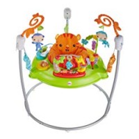 Fisher-Price - Fisher-Price Centro Attività Amici della Foresta, Centro Attività per Neonati con Musica e Luci, Multicolore, CHM91