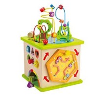 Hape E1810 - Cubo da Gioco con Animaletti