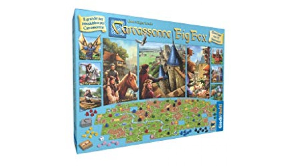 Giochi Uniti - Carcassonne, Big Box, GU572