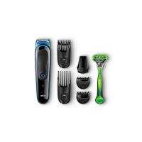 Braun MGK3040 MultiGrooming Kit Regolabarba e Capelli 7 in 1 con Rasoio Gillette