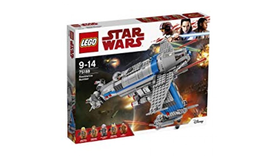 Lego Star Wars 75188 Bombardiere della Resistenza