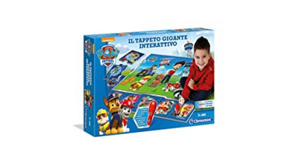 Clementoni 13321 - Paw Patrol Tappeto Gigante Interattivo