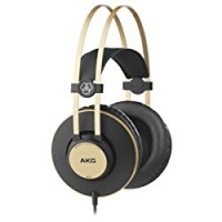 AKG K92 - Cuffia Chiusa, Colore: Nero opaco/Oro