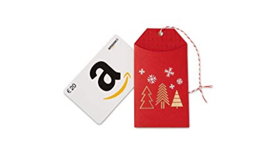 Buono Regalo Amazon.it - €20 (Bustina di Natale)