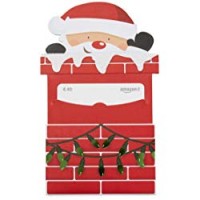Buono Regalo Amazon.it - € 40 (Busta babbo Natale caminetto)