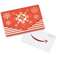Buono Regalo Amazon.it - € 20 (Bustina di Natale Rosso/Oro)
