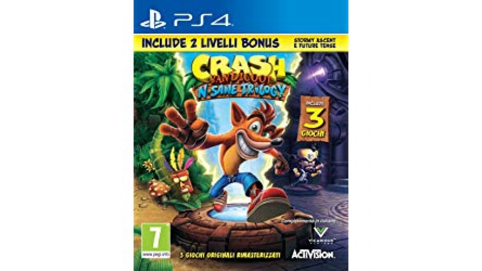 Crash Bandicoot N.Sane Trilogy + 2 Livelli Bonus - PlayStation 4