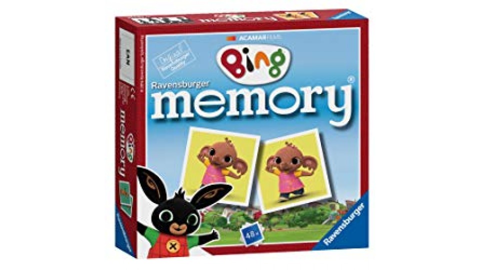 Ravensburger Bing Bunny - Gioco di memoria, in formato mini