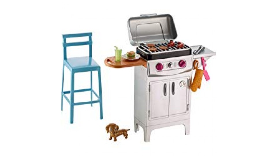 Barbie DVX48 Accessori Esterni Barbecue