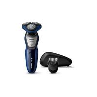 Philips AquaTouch S5600/41 - Rasoio elettrico AquaTec Wet & Dry con lame MultiPrecision,Testina Flex 5 direzioni e Sistema di protezione della pelle + Regolabarba 5 lunghezze
