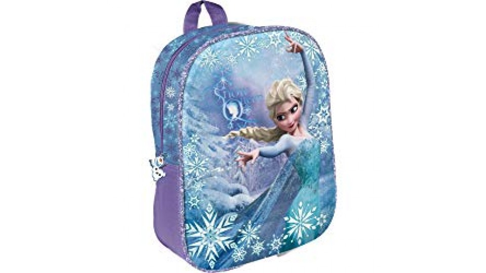 Star Licensing Disney Frozen Zainetto Medio per Bambini con Stampa Stellata, 32 cm, Multicolore