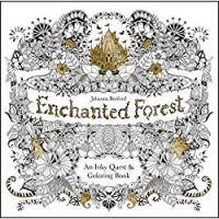 Enchanted Forest: An Inky Quest & Colouring Book