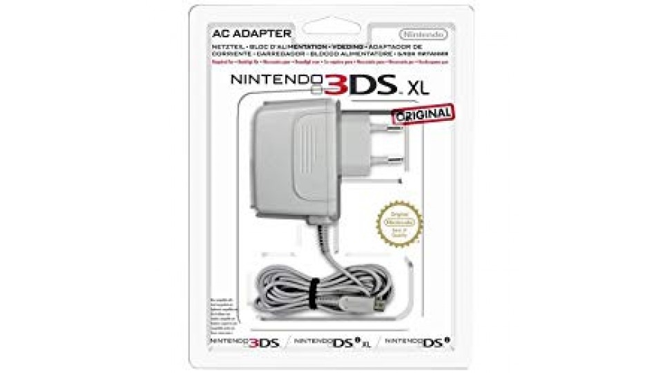 Caricabatteria per Nintendo 3DS XL/3DS/DSi/DSi XL