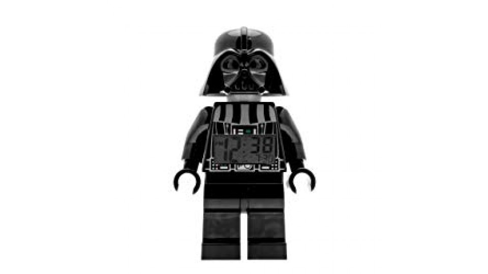 LEGO Star Wars 9002113 Sveglia retroilluminata per bambini minifigure Darth Vader