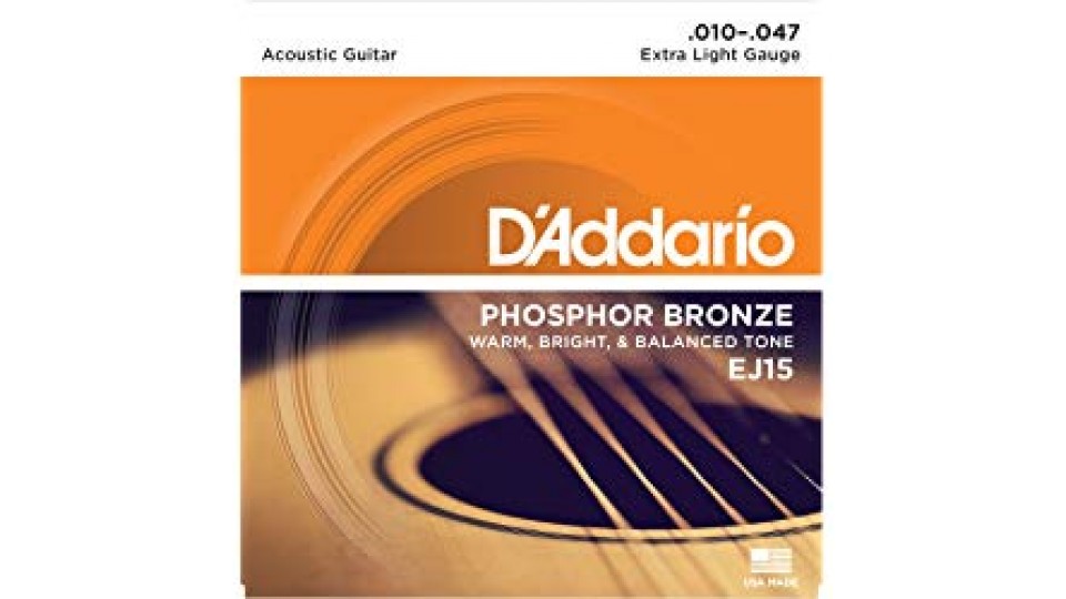 D'Addario EJ15 Set Corde Acustica EJ Phosphor BRZ RND WND