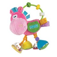 Playgro 40143 - Sonaglio a forma di cavallino Clip Clop, Rosa