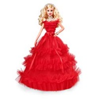 Barbie Magia delle Feste 2018 Bambola Bionda da Collezionare per Natale, FRN69