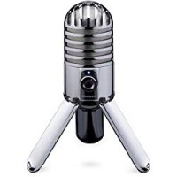 Samson METEOR MIC Microfono a condensatore cardioide USB, Argento