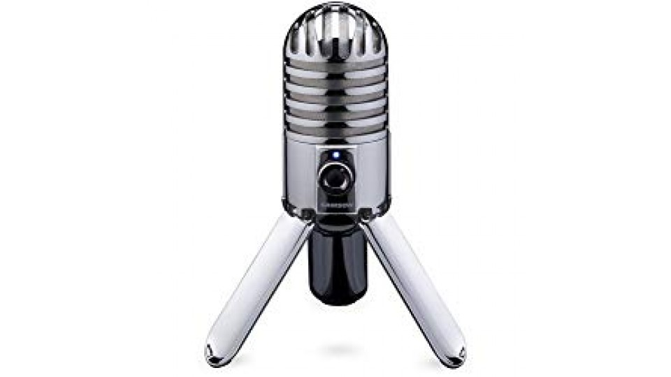 Samson METEOR MIC Microfono a condensatore cardioide USB, Argento