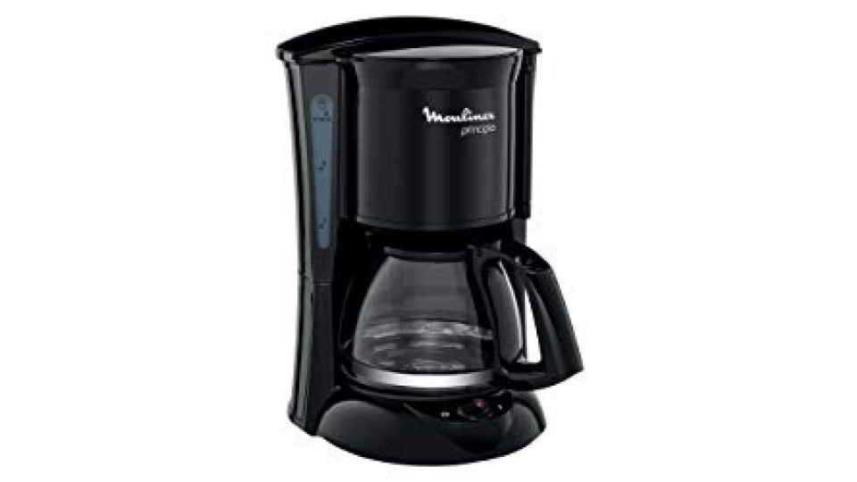 Moulinex FG1528 Principio Caffettiera Americana con Sistema Anti-Goccia, Capacità Caraffa 0.6 L