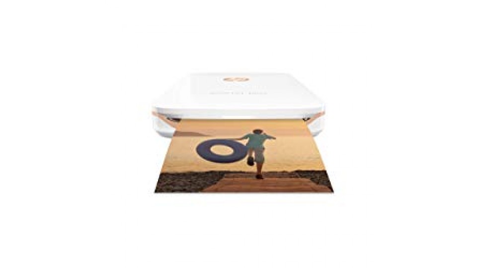 HP Sprocket Plus Stampante Fotografica Istantanea Portatile, Bianco (foto 5,8 x 8,6 cm)