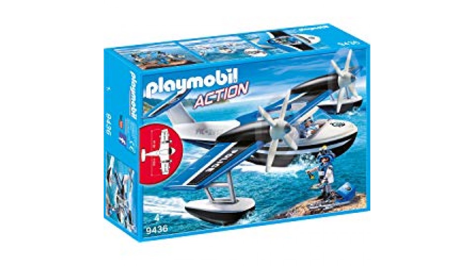 Playmobil 9436 - Idrovolante della Polizia