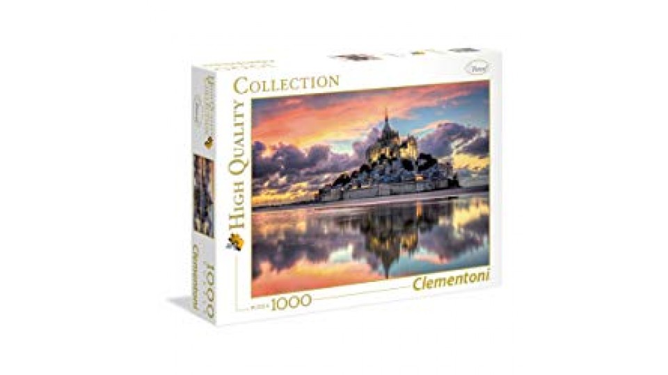 Clementoni - 39367 - High Quality Collection Puzzle - Le Magnifique Mont Saint-Michel