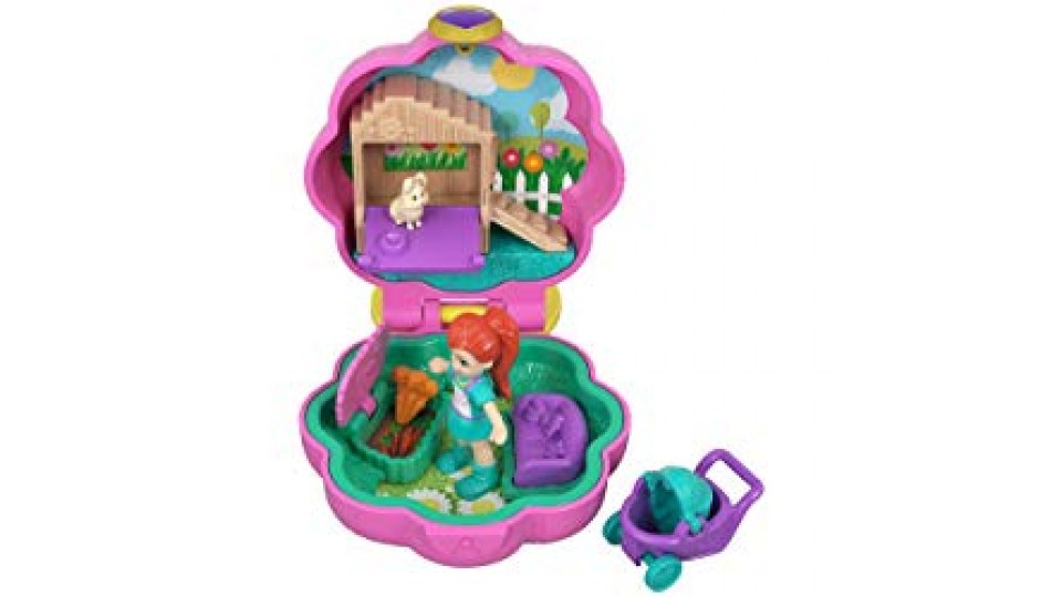 Polly Pocket™ Posticini Tascabili sempre con te con Location e Magiche Sorprese,