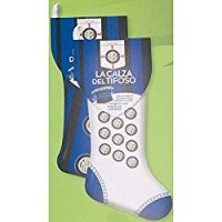 CALZA BEFANA CALCIO INTER, Cioccolata Assortita e Sorpresa