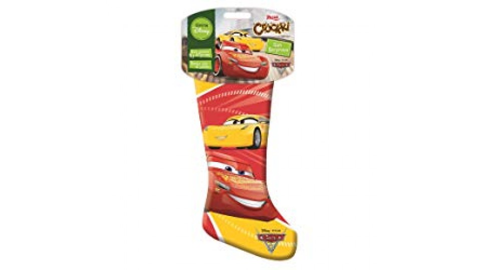 CALZA BEFANA CARS con Dolciumi Assortiti e Sopresa