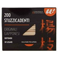 200 STUZZICADENTI U! Confronta&Risparmia