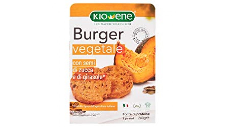 KIOENE - BURGER SEMI ZUCCHE- GIRASOLE - g 200