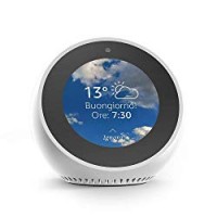 Amazon Echo Spot - Un altoparlante intelligente dotato di schermo, con Alexa - Bianco