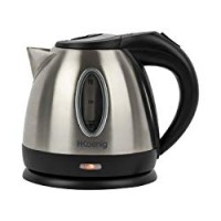 H.Koenig BO12 Bollitore, Spegnimento automatico, Acciaio Inox, 1,2L