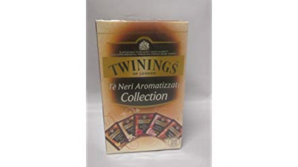 Tè NERI AROMATIZZATI COLLECTION 5 GUSTI 20 BUSTINE TWININGS